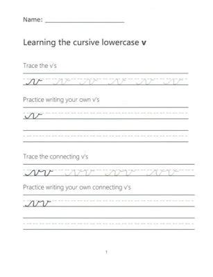 How to Make an L in Cursive: And Why It Might Resemble a Sleeping Cat