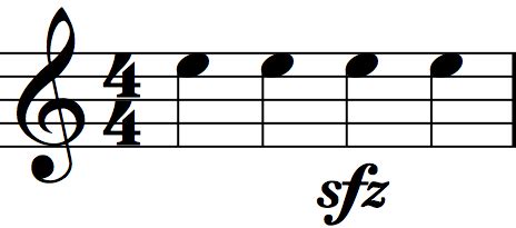 What is sfz in music, and how does it dance with the shadows of sound?