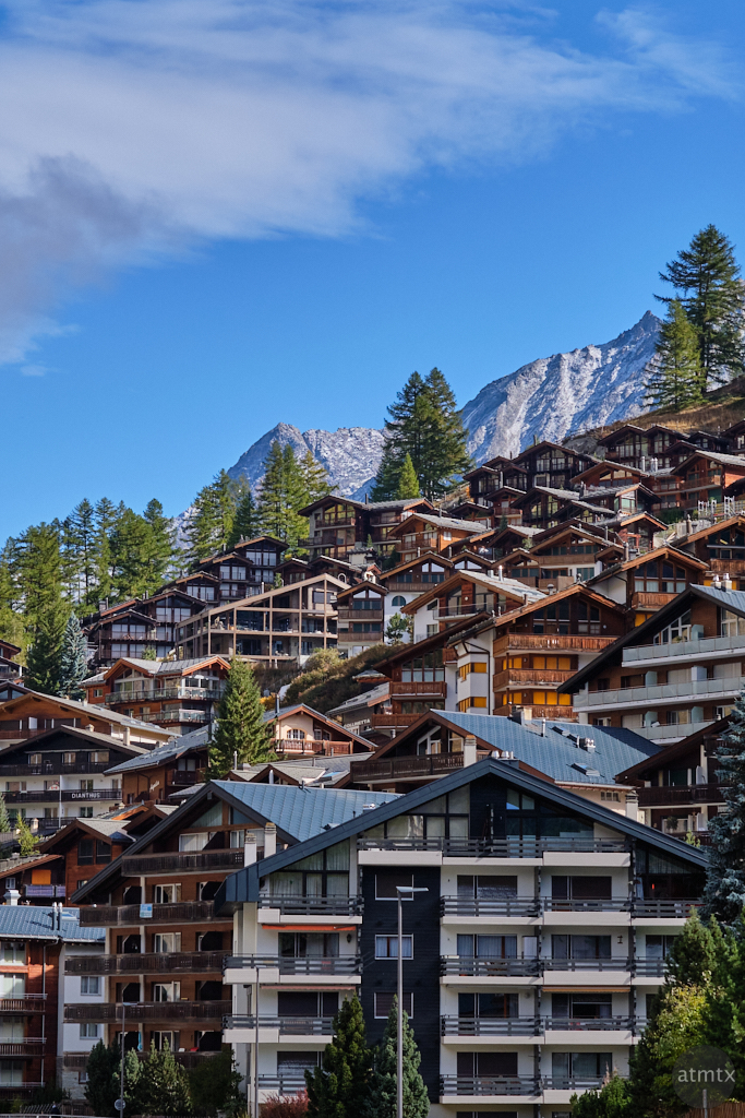 Stacked Houses - Zermatt, Switzerland