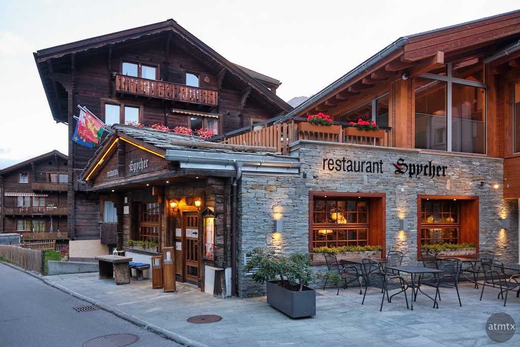 Restaurant Spycher - Zermatt, Switzerland