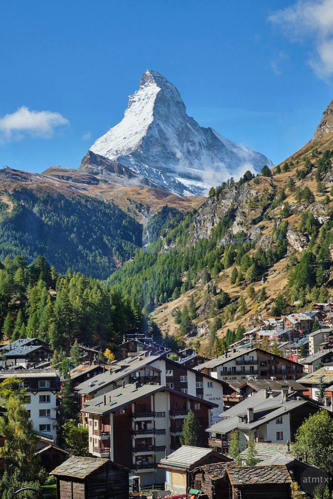 Matterhorn from the Train - Zermatt, Switzerland